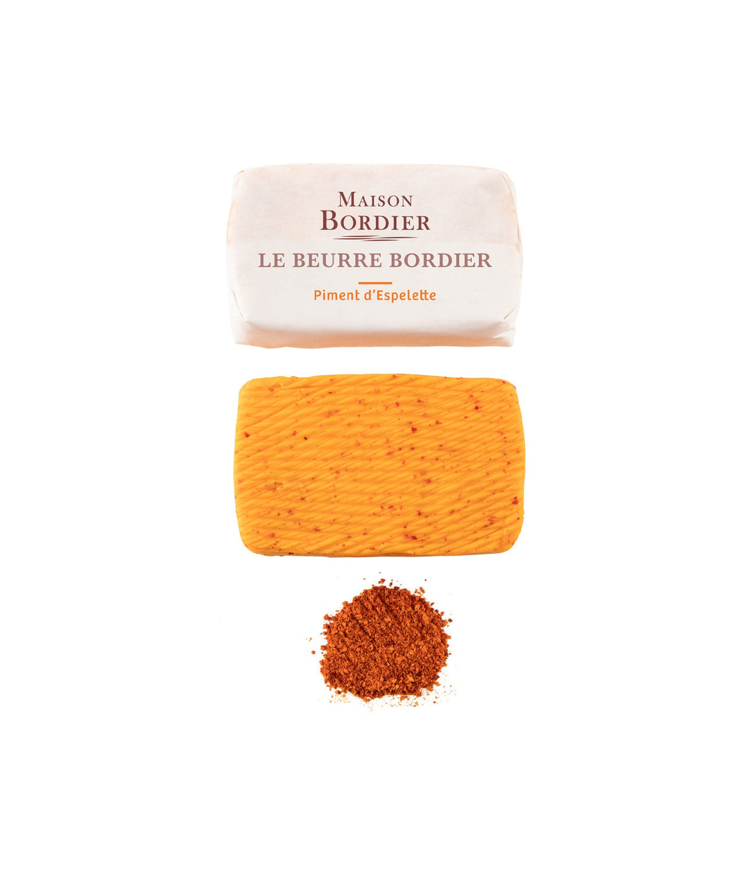 Bordier Espelette Pepper Butter 125 g