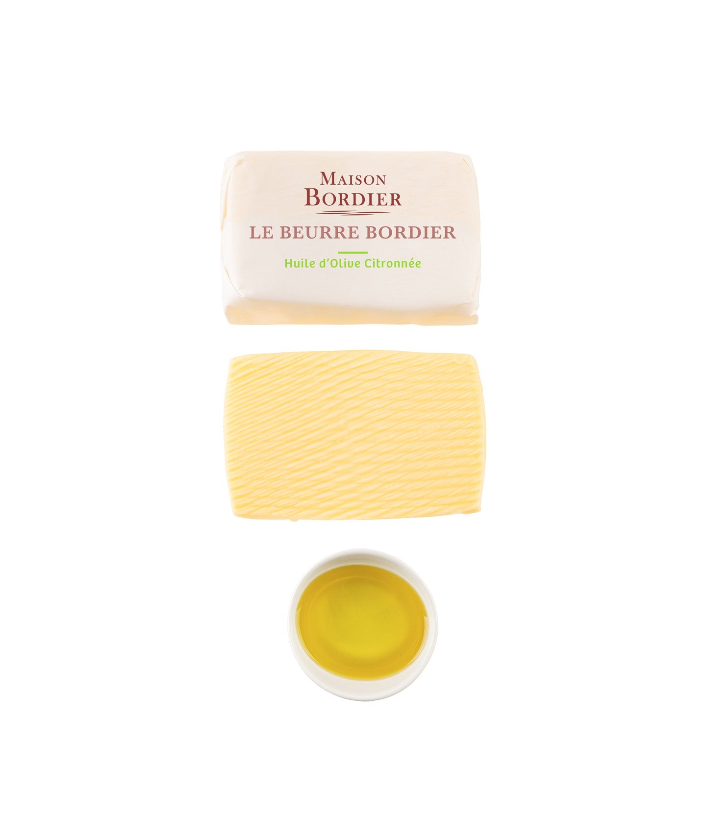 Bordier Lemon Olive Oil Butter 125 g