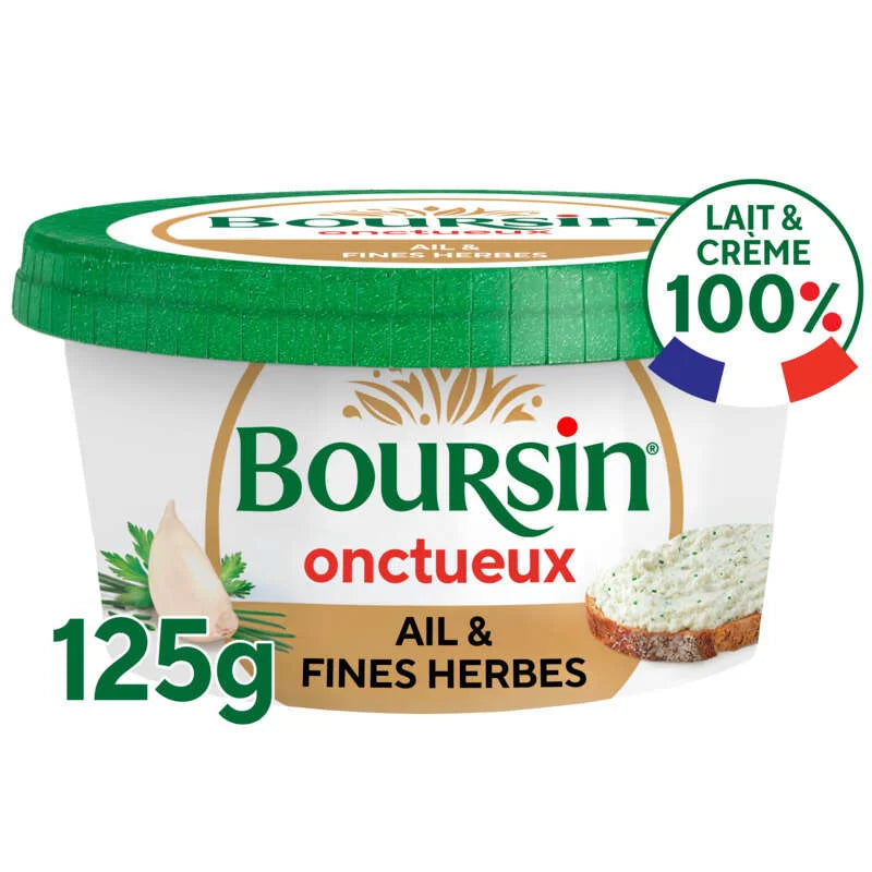 Boursin Creamy Spread Garlic & Fine Herbs 125 g