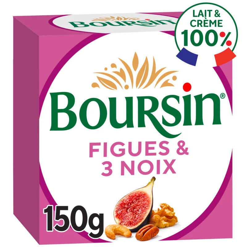 Boursin Fig & Three Nuts 150 g