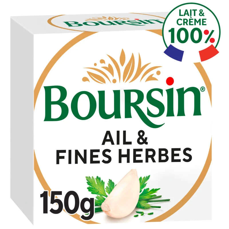 Boursin Garlic & Fine Herbs 150 g