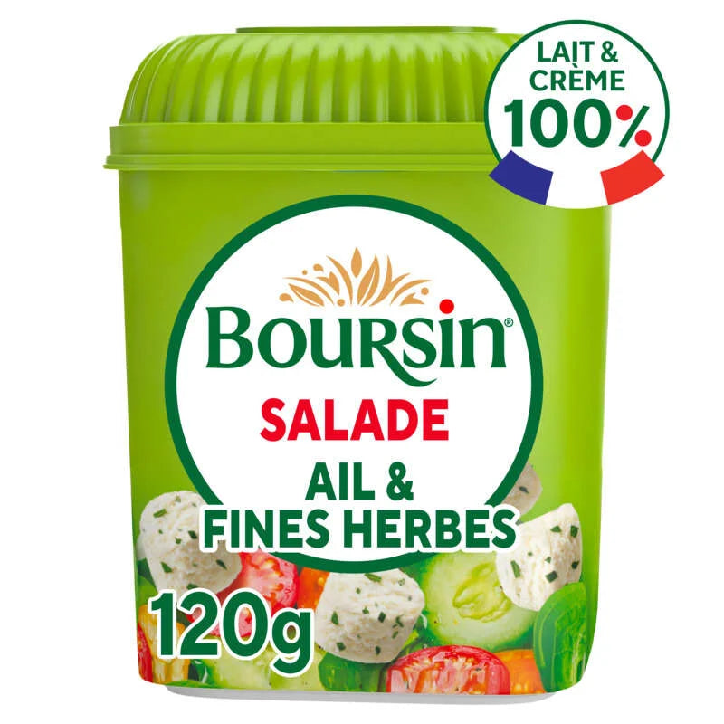 Boursin Salad & Apéritif Garlic & Fine Herbs 120 g