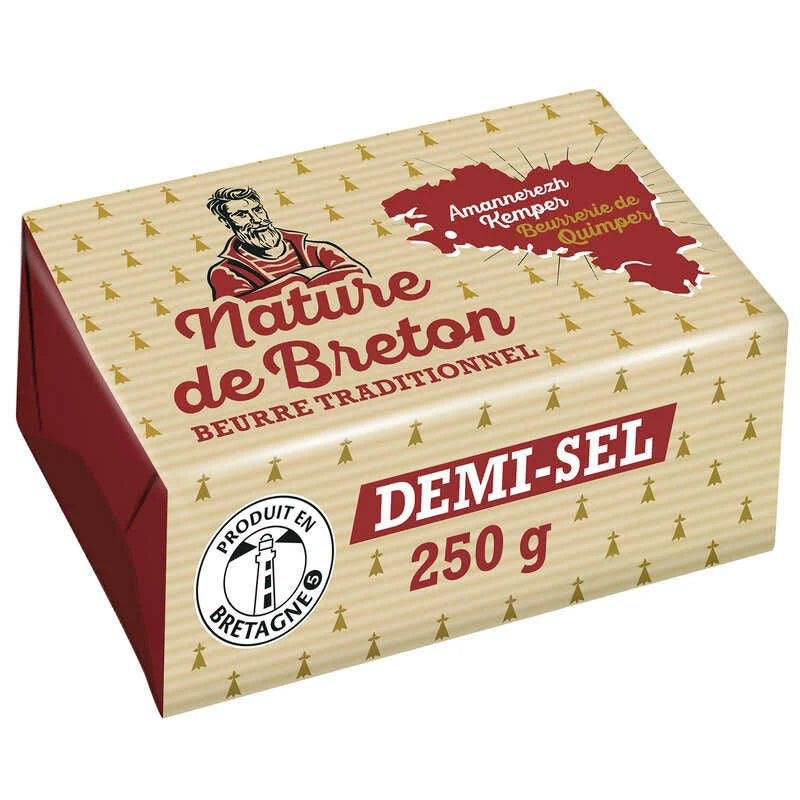 Candia — Nature de Breton Salted Butter 250 g