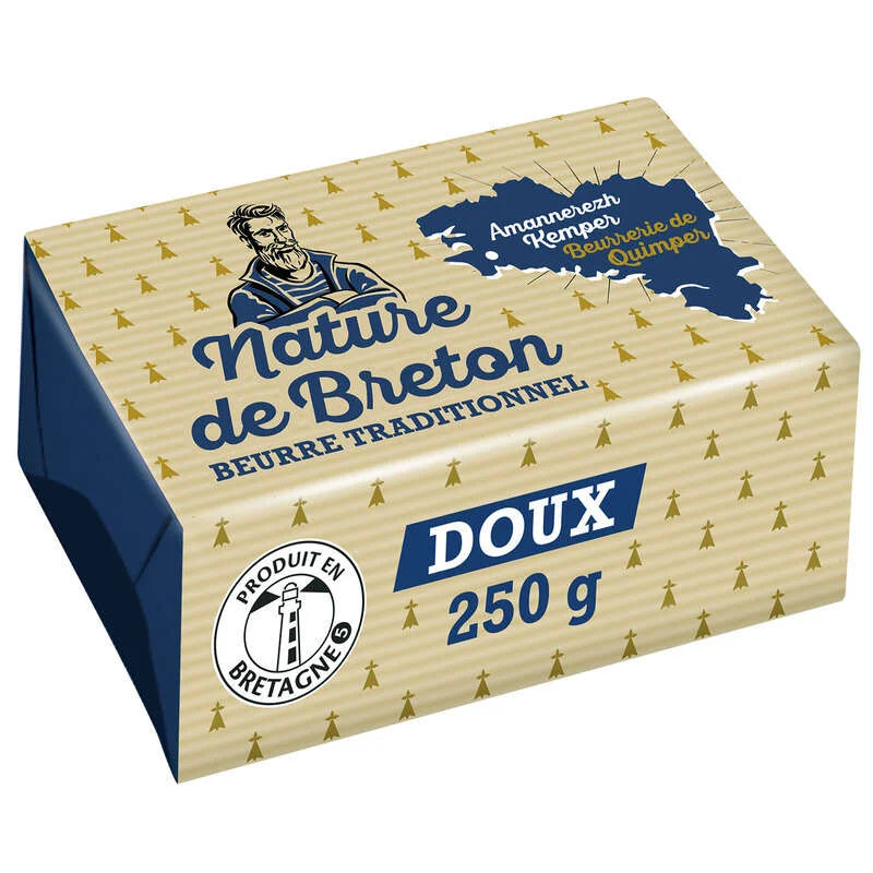 Candia — Nature de Breton Unsalted Butter 250 g