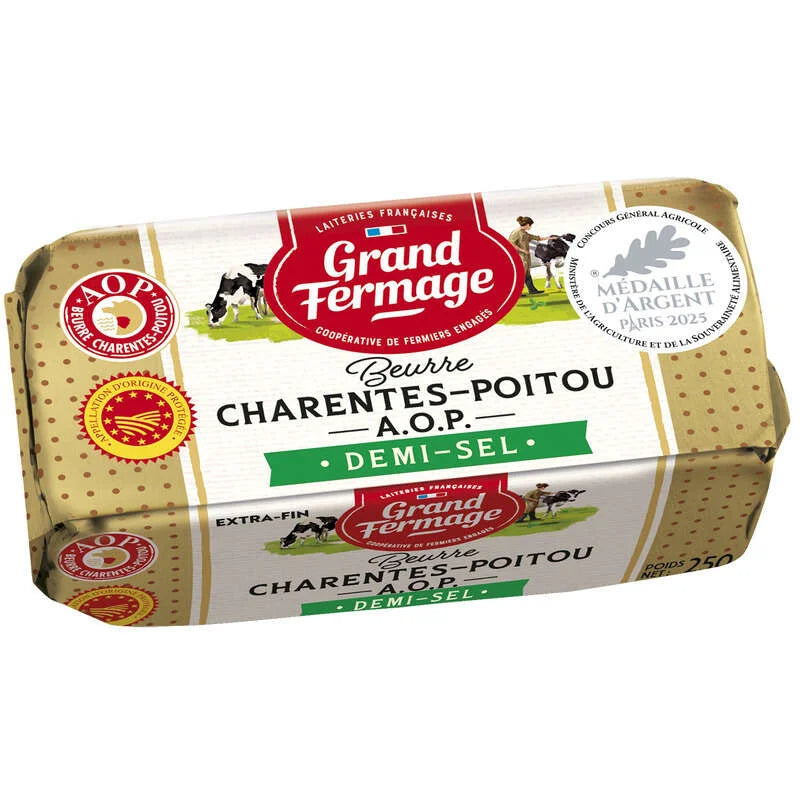 Grand Fermage AOP Salted Butter 250 g