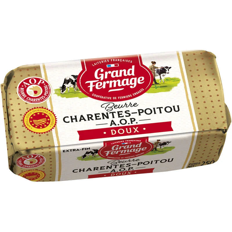 Grand Fermage AOP Unsalted Butter 250 g