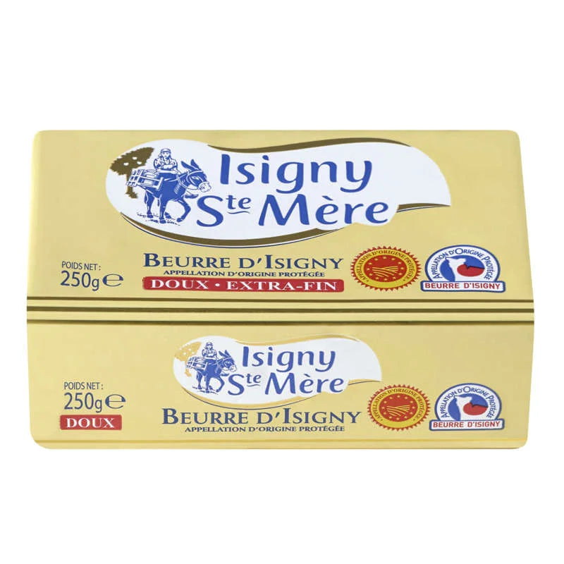 Isigny Sainte-Mère Unsalted Butter 250 g