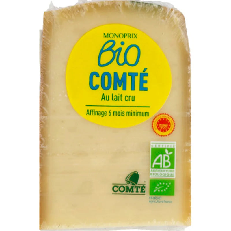 Monoprix Bio Organic Comté AOP 200 g