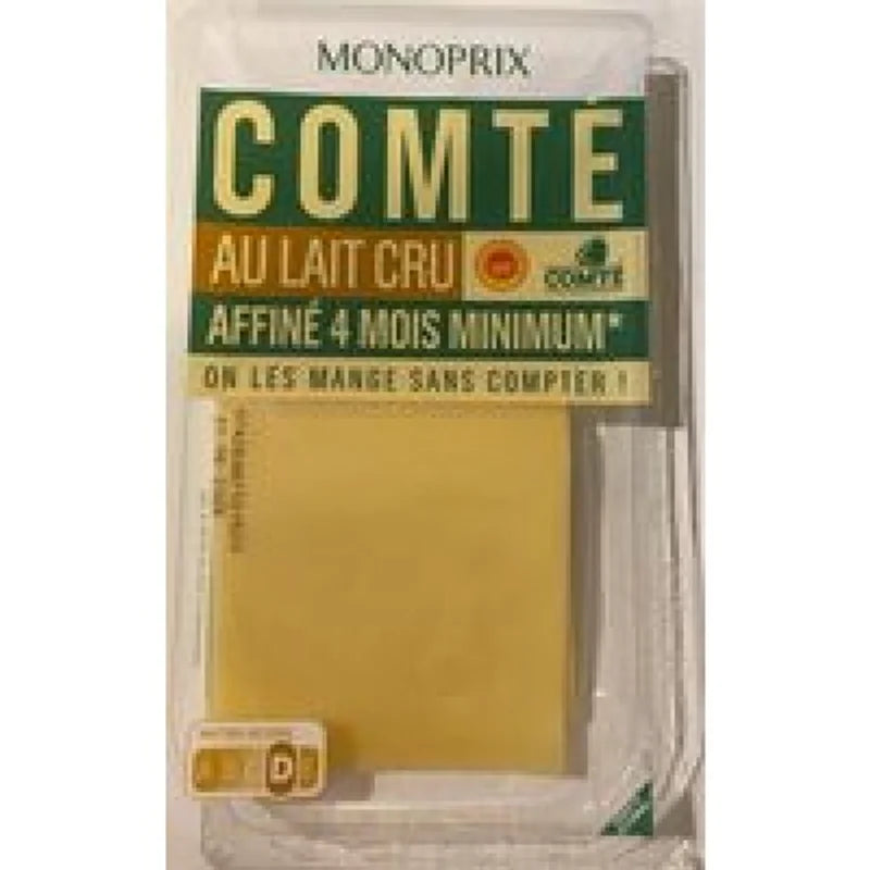 Monoprix Comté AOP 8 Slices 120 g