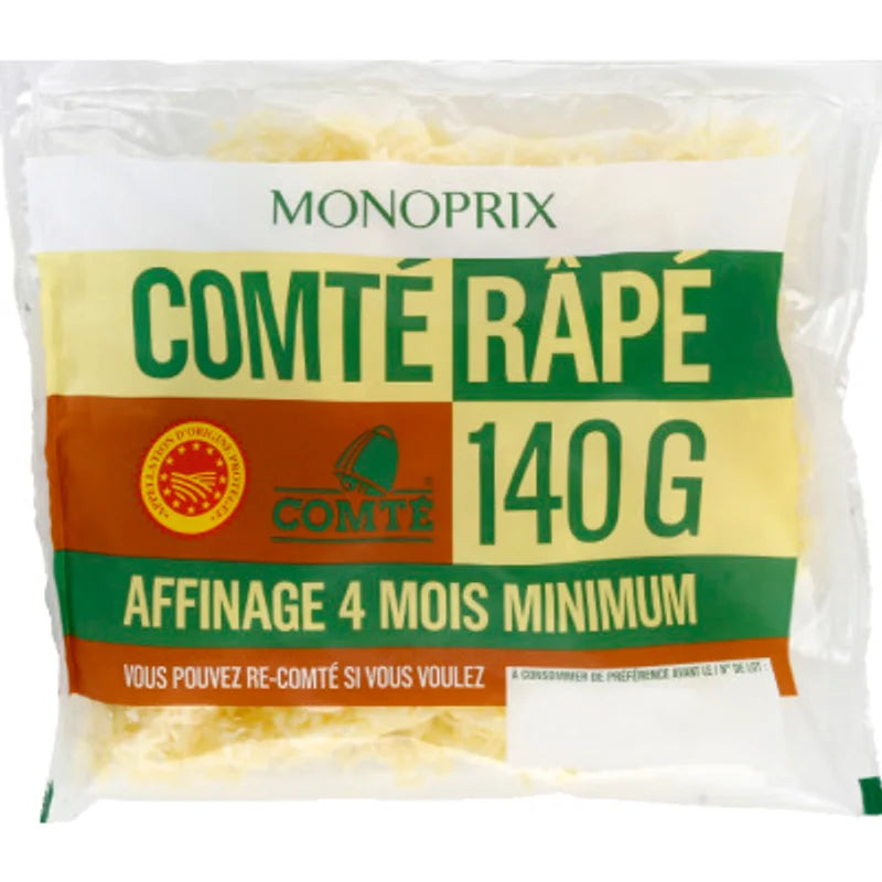 Monoprix Grated Comté 140 g