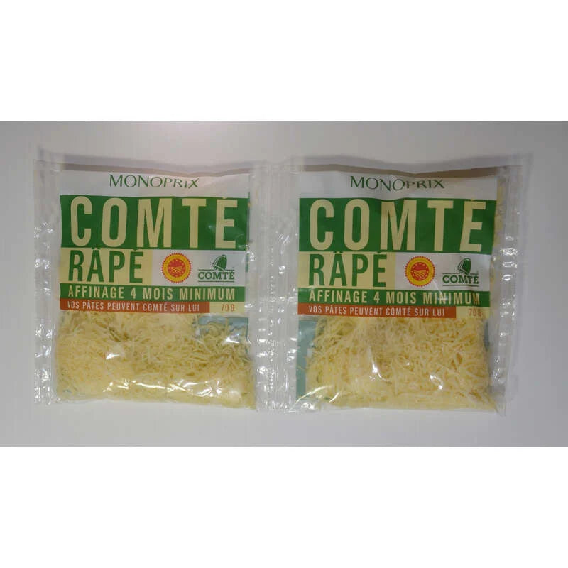 Monoprix Grated Comté 2x70 g
