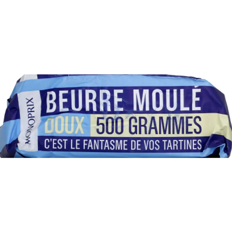 Monoprix Unsalted Butter 500 g