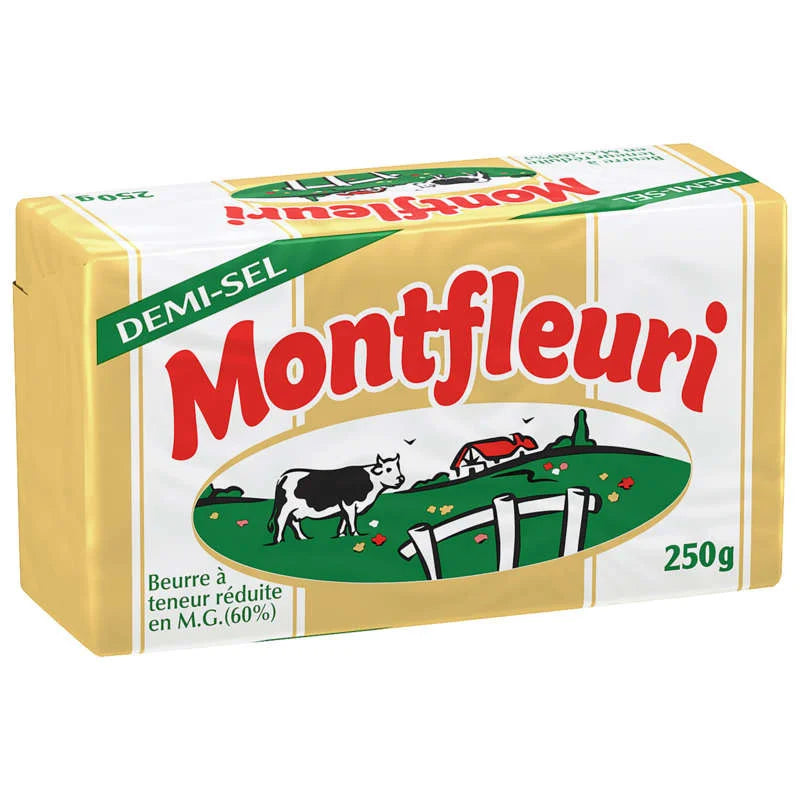 Montfleuri Light Salted Butter 250 g