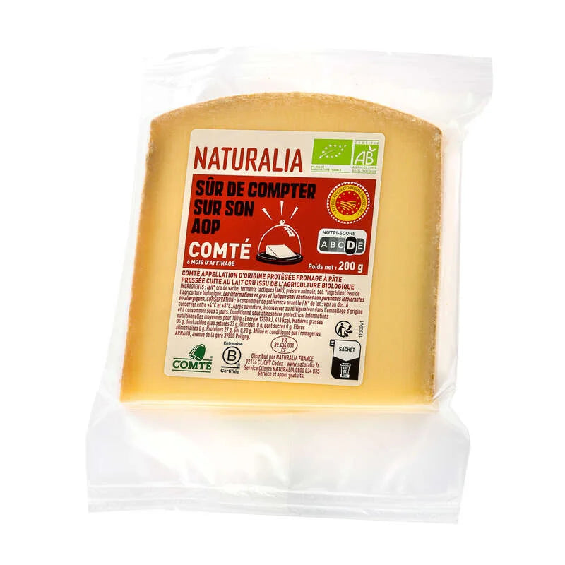 Naturalia Comté AOP 6-Month 200 g