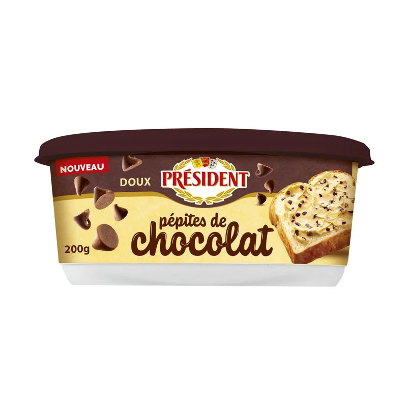 Président Chocolate Chip Butter 200 g