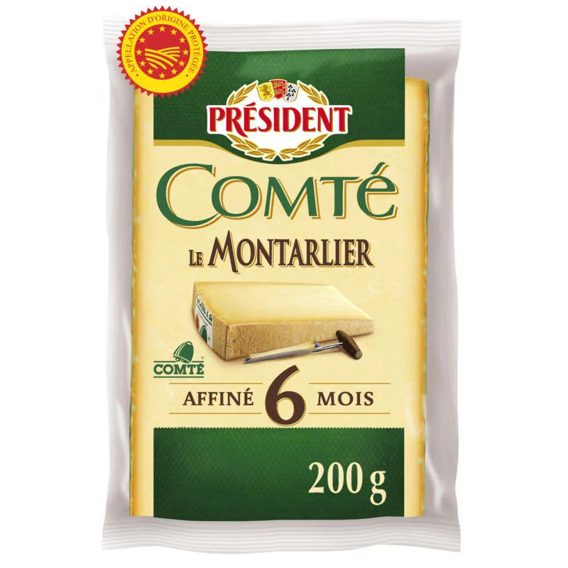 Président Comté AOP Le Montarlier 6-Month 200 g