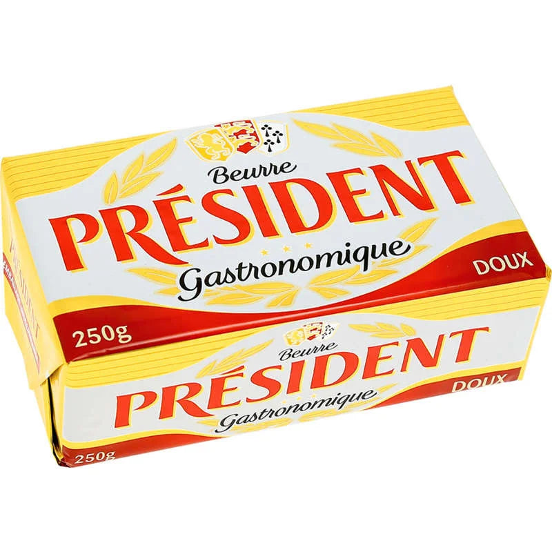 Président Gastronomique Unsalted Butter 250 g