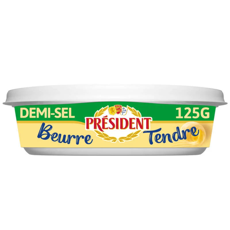 Président Spreadable Salted Butter 125 g
