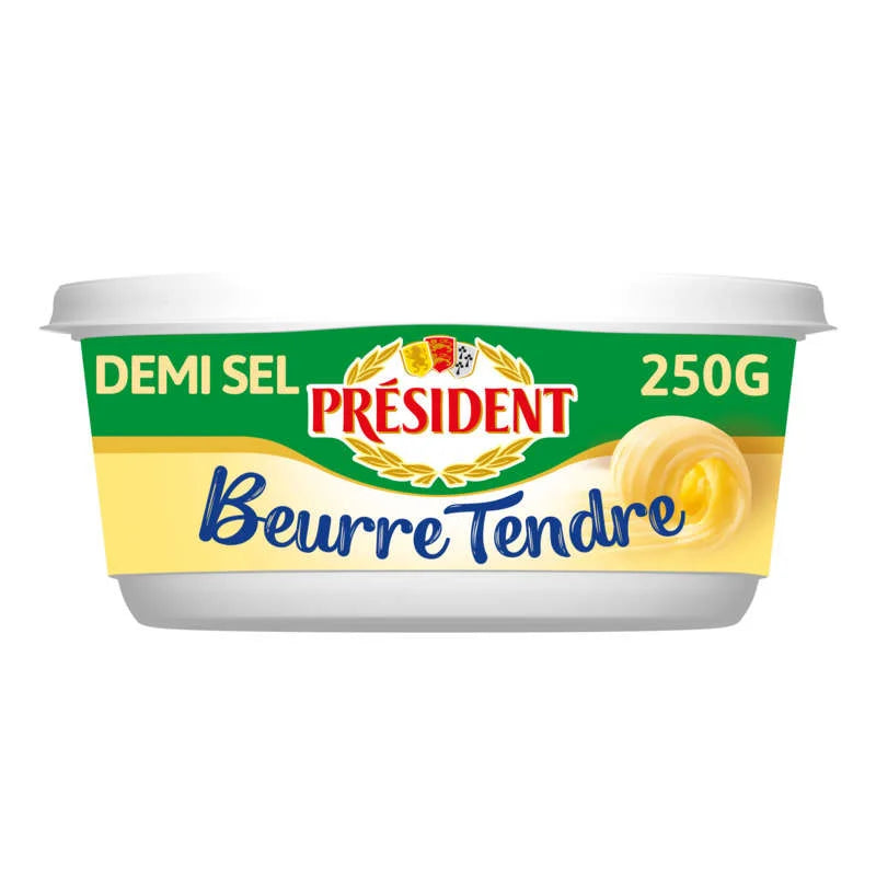 Président Spreadable Salted Butter 250 g