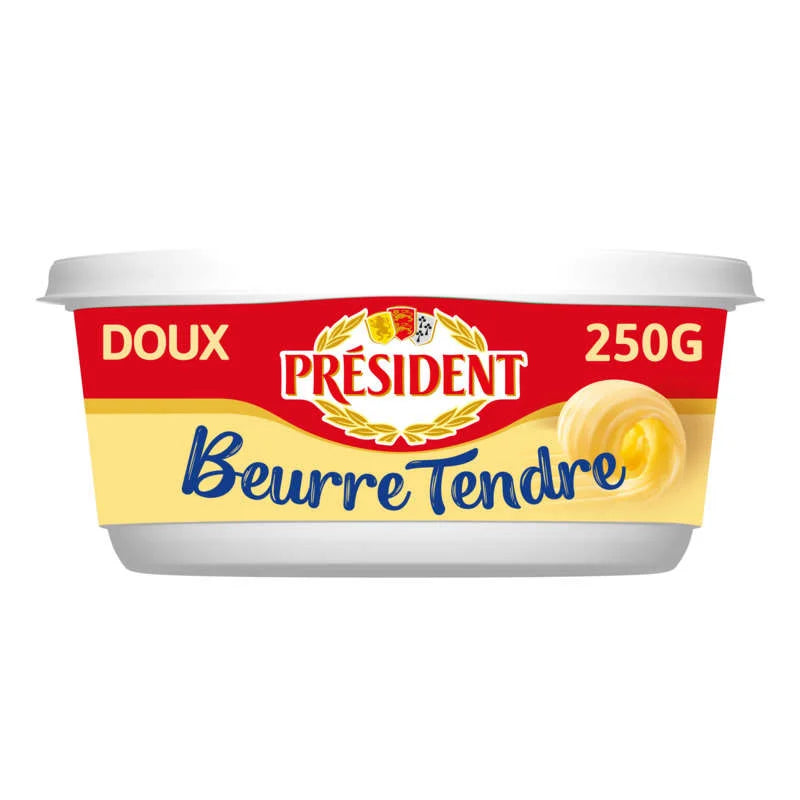 Président Spreadable Unsalted Butter 250 g