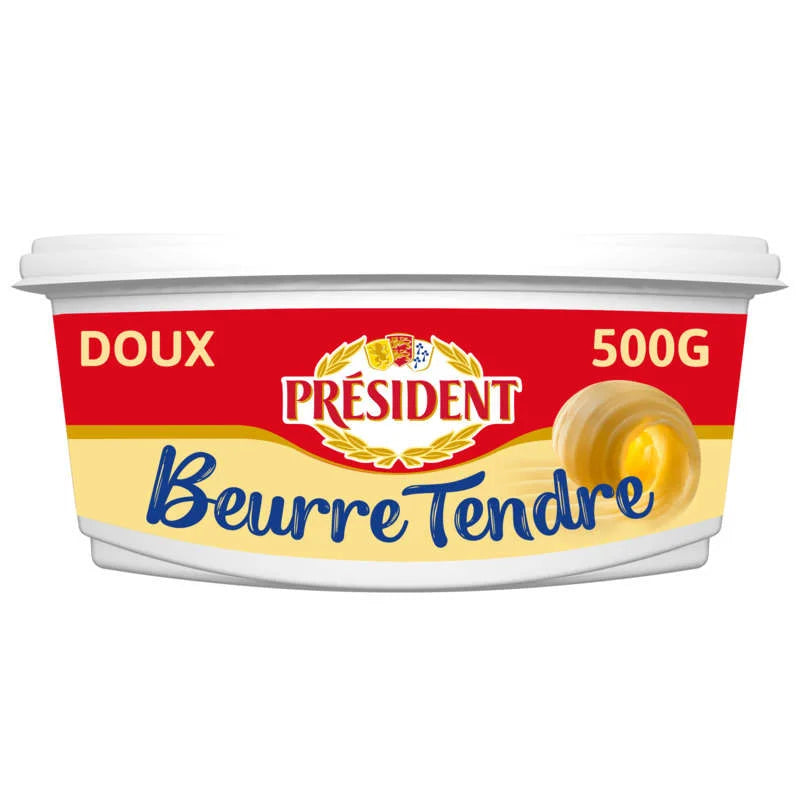 Président Spreadable Unsalted Butter 500 g