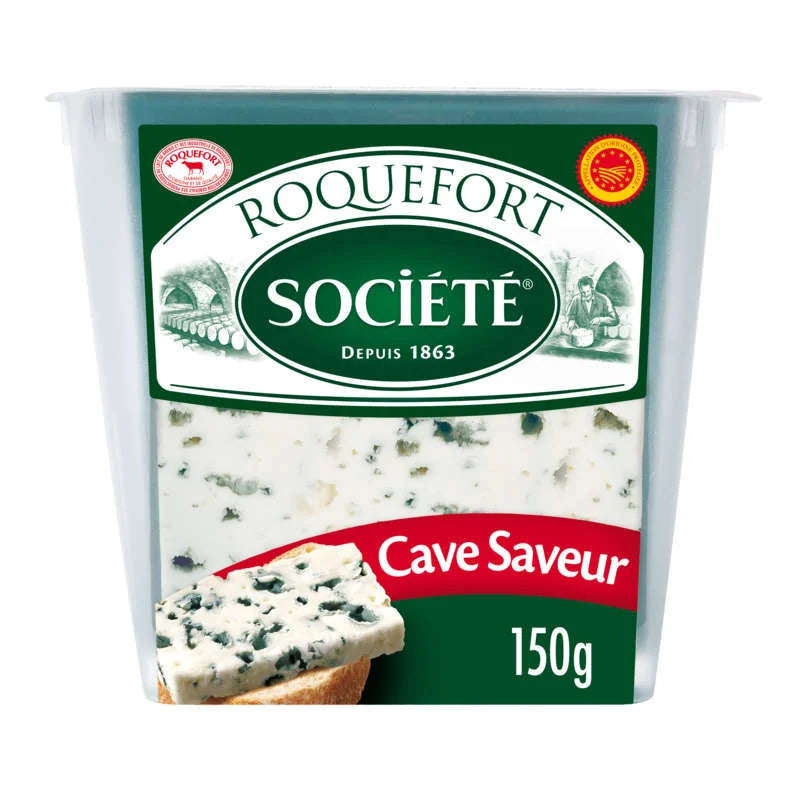 Société Roquefort AOP Cave Saveur 150 g
